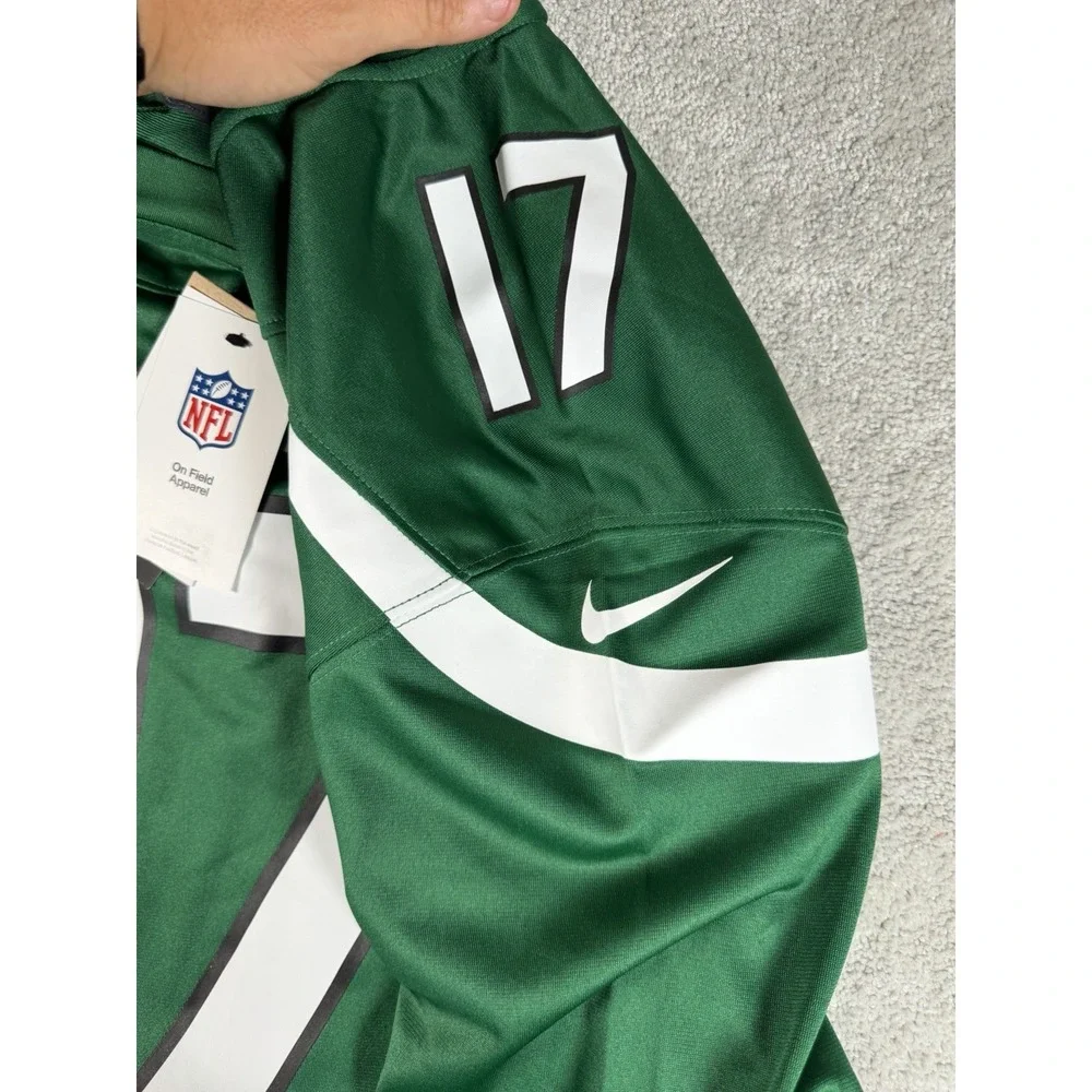 New York Jets Garrett Wilson #17 Nike Player Game Jersey, Green, 2XL, NWT